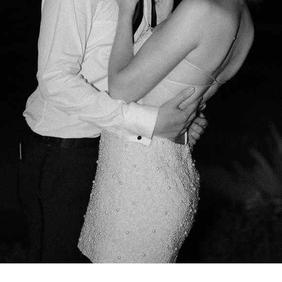 Retrofête Marin dress. Like new. White pearl. Size M. Sold out online. - Picture 2 of 7